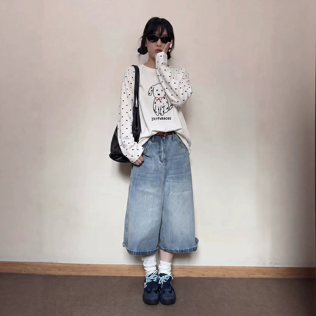Long Sleeve White T-Shirt for Women