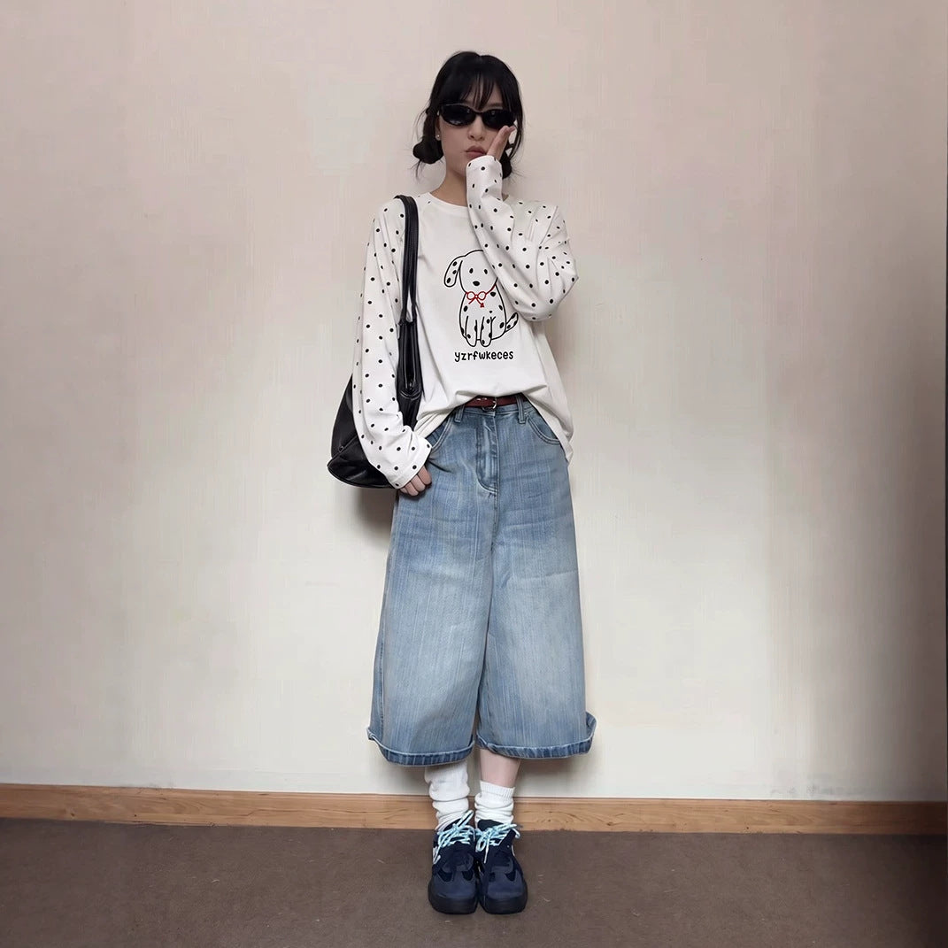 Long Sleeve White T-Shirt for Women