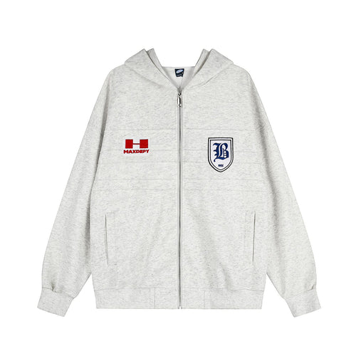 Cavellen Emblem Zip-Up jacket