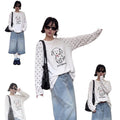 Long Sleeve White T-Shirt for Women